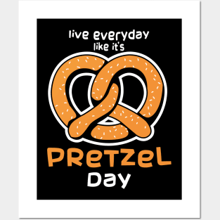 Pretzel Day Posters and Art